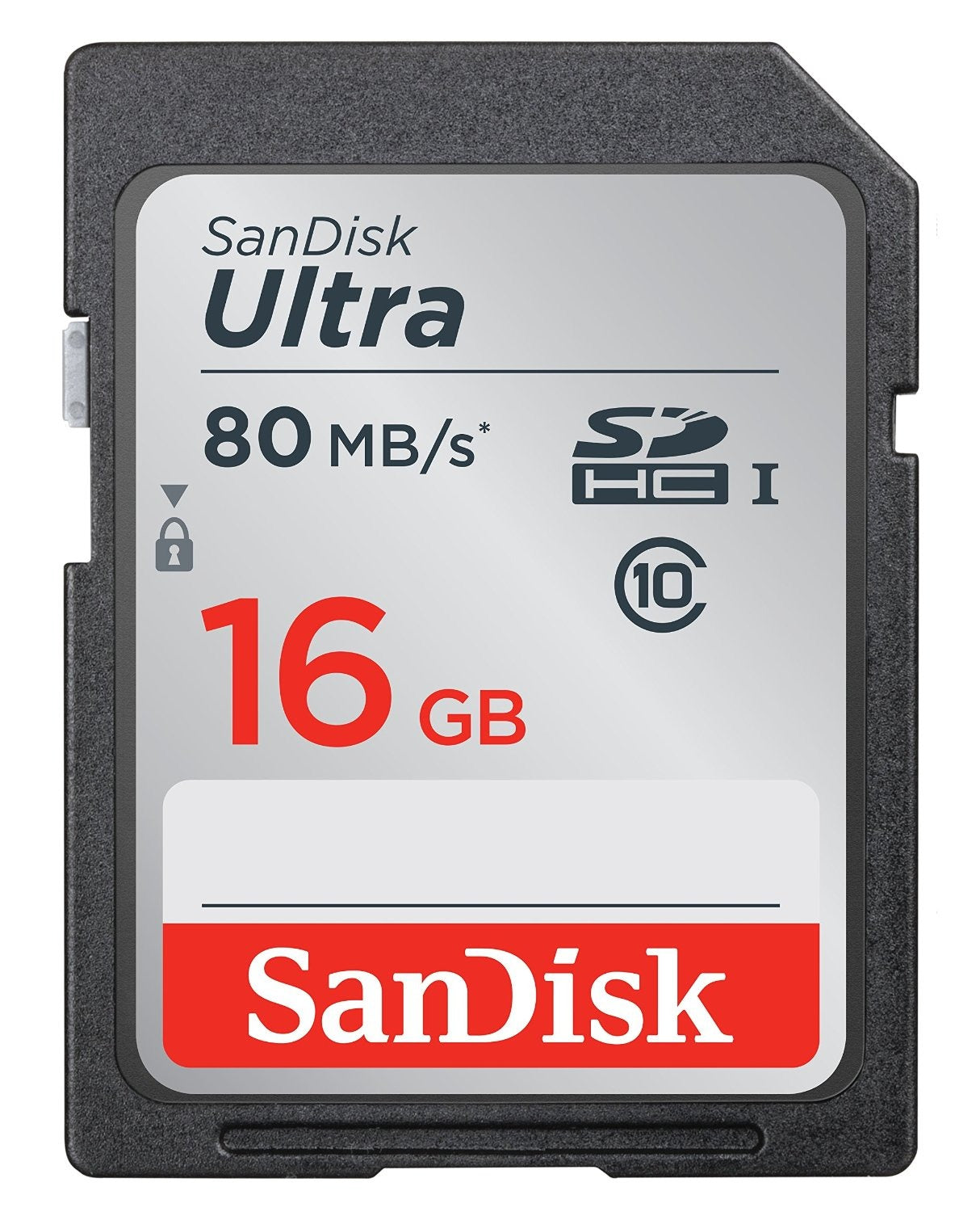 Sandisk Ultra memory card 16 GB SDHC Class 10 UHS-I