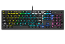 Corsair (CH-910D018-) K60 RGB Low Profile Mechanical Gaming Keyboard - Black, Low Profile Speed Switches