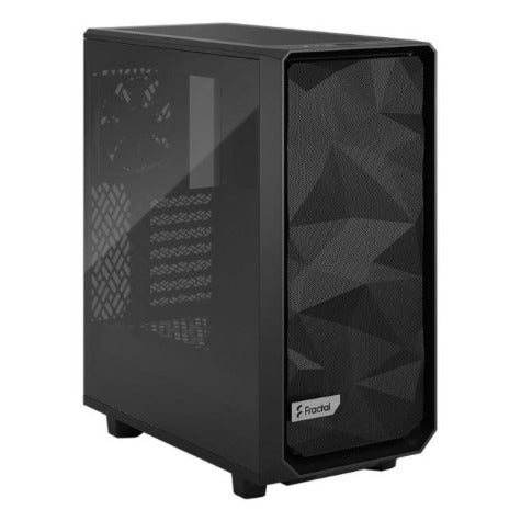 Fractal Design Meshify 2 Compact Mid-Tower ATX Case - Light Tint Tempered Glass