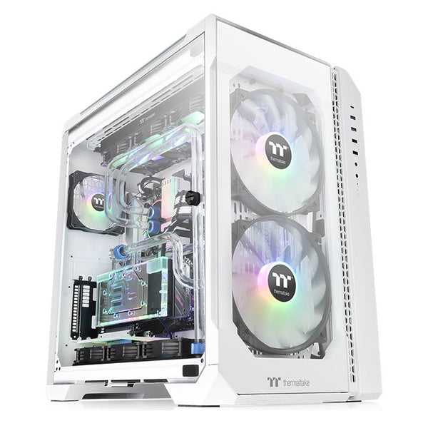 Thermaltake View 51 EATX Case White Tempered Glass ARGB Snow Edition