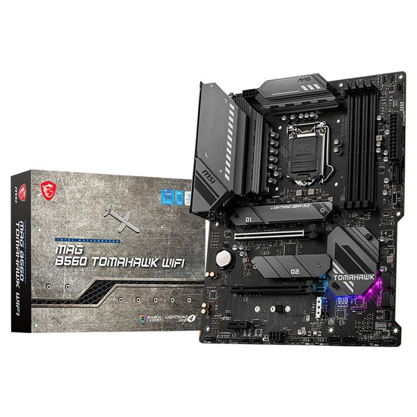 MSI MAG B560 TOMAHAWK WIFI ATX Motherboard