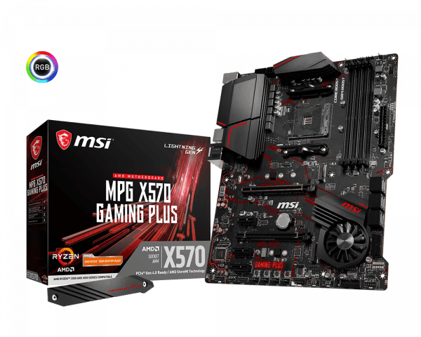 MSI MPG X570 GAMING PLUS Motherboard Socket AM4 MPG X570 GAMING PLUS