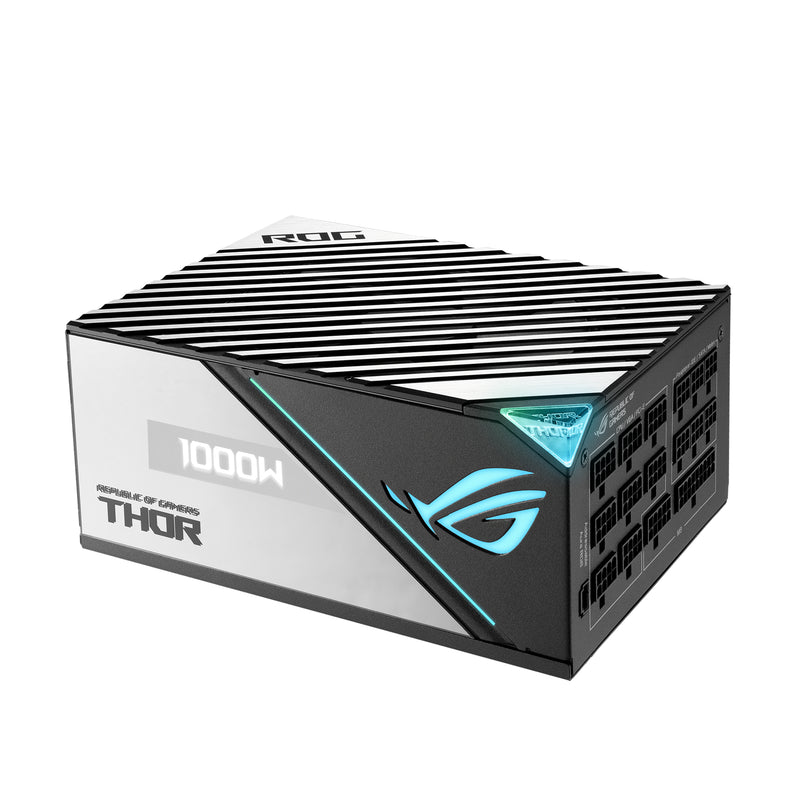 ASUS ROG Thor power supply unit 1000 W 24-pin ATX Black, Silver