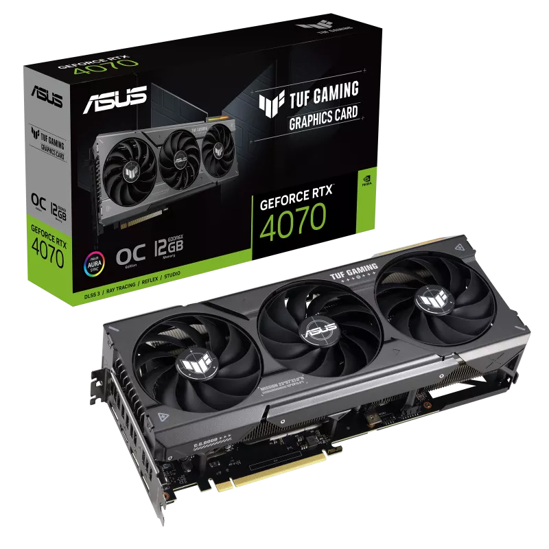 Asus TUF-RTX4070-O12G-GAMING Gaming Graphics Card