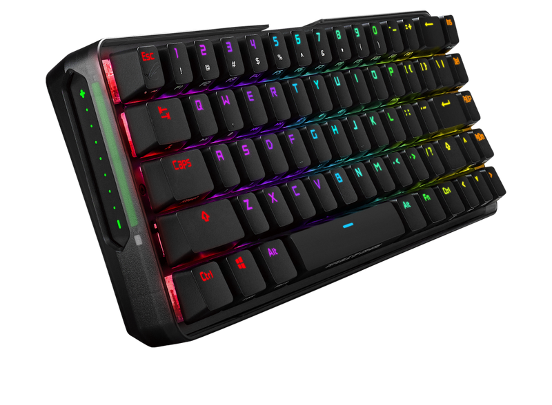 ASUS ROG FALCHION NX/NXRD 65% Wireless Mechanical Gaming Keyboard with 68 keys. NX Red