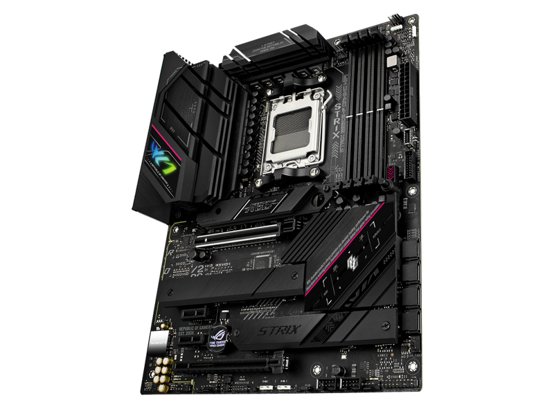 ASUS ROG STRIX B650E-F GAMING WIFI (AM5) ATX Motherboard 4xDDR5 128GB, 1 x PCIe 5.0 x16, 3 x M.2, 4 x SATA,Wi-Fi 6E,2.5Gb Ethernet