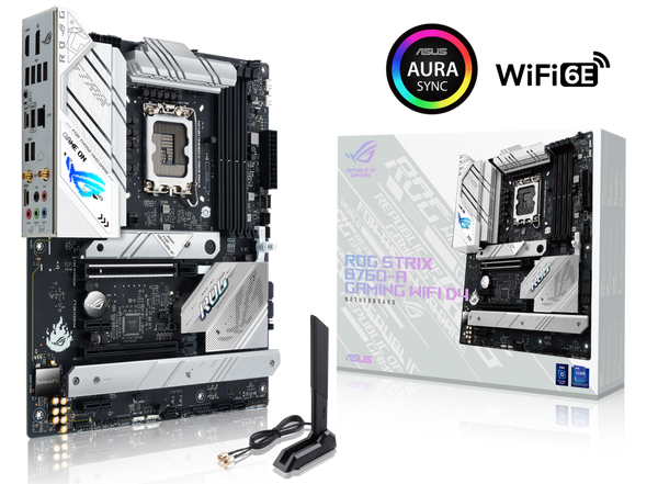 Asus ROG STRIX B760-A GAMING WIFI D4 LGA1700 ATX Motherboard