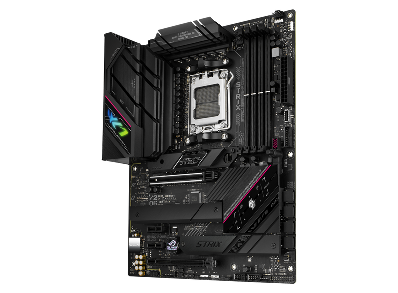 ASUS ROG STRIX B650E-F GAMING WIFI (AM5) ATX Motherboard 4xDDR5 128GB, 1 x PCIe 5.0 x16, 3 x M.2, 4 x SATA,Wi-Fi 6E,2.5Gb Ethernet