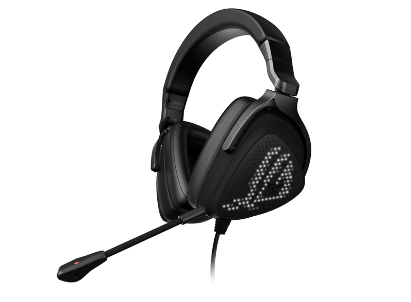 Asus ROG DELTA S ANIMATE Lightweight USB-C Gaming Headset With Customizable AniMe Matrix™ Display