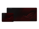ASUS ROG SCABBARD II Gaming Mouse Pad, Extended Size (900x400mm) Water/Oil/Dust Respellent, Anti-Fray, Soft Cloth With Rubber Base