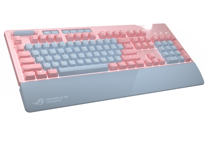 ASUS ROG STRIX FLARE PNK/RED KEYBOARD