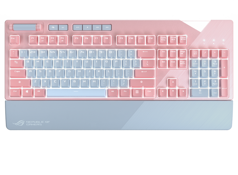 ASUS ROG STRIX FLARE PNK/RED KEYBOARD
