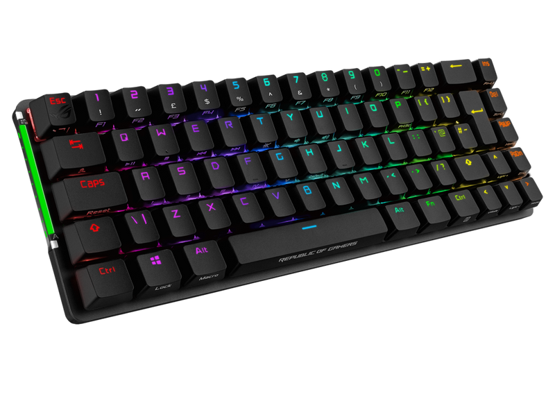 ASUS ROG FALCHION NX/NXRD 65% Wireless Mechanical Gaming Keyboard with 68 keys. NX Red