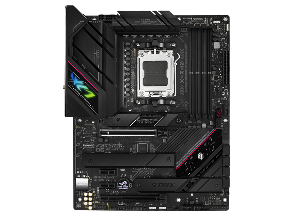 ASUS ROG STRIX B650E-F GAMING WIFI (AM5) ATX Motherboard 4xDDR5 128GB, 1 x PCIe 5.0 x16, 3 x M.2, 4 x SATA,Wi-Fi 6E,2.5Gb Ethernet