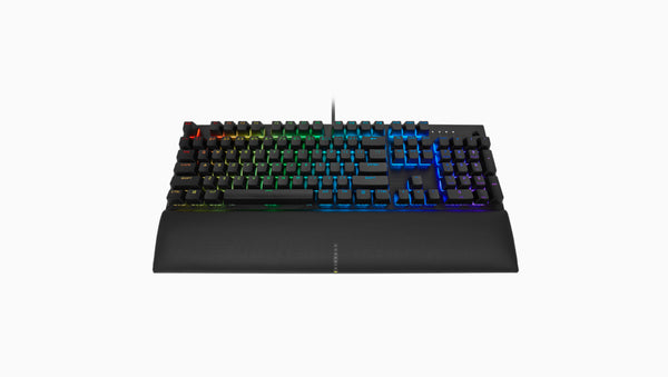 Corsair K60 RGB PRO SE Mechanical Gaming — CHERRY VIOLA — Black keyboard USB AZERTY English