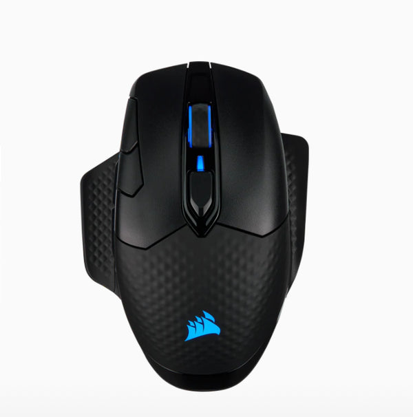 Corsair DARK CORE RGB PRO SE mouse Ambidextrous RF Wireless + USB Type-C Optical 18000 DPI