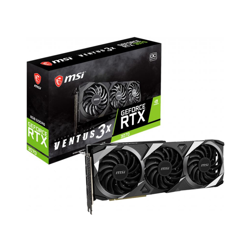 MSI GEFORCE RTX 3070 VENTUS 3X OC LHR