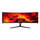 Acer GAMING FREESYNC,HDR400, 49" 32:9,CURVE,VA(1500R),5120x1440,4ms,120Hz,HDMI(2.0)x2,DP(1.2)x2,SPK(3Wx2),Tilt,HAS,VESA 75x75,3YR WTY