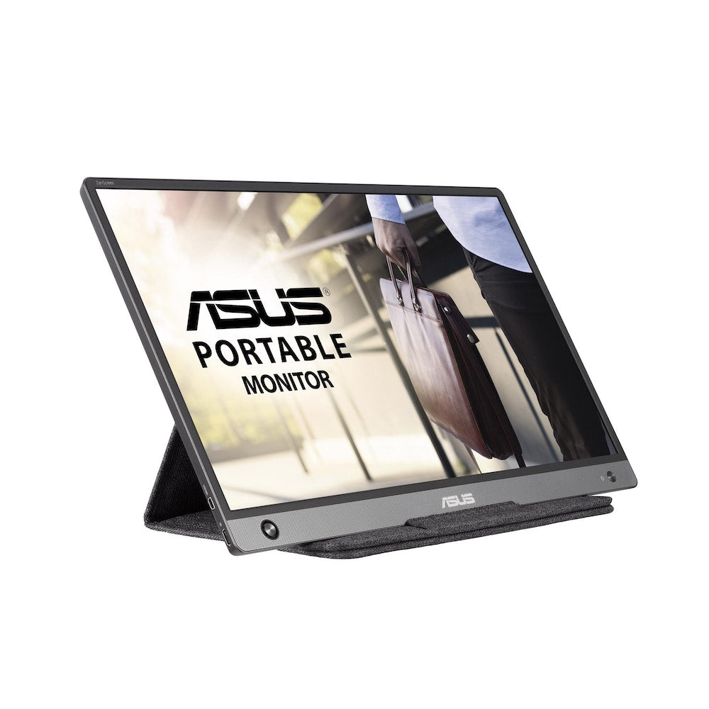 ASUS 16" (16:9) IPS FHD LED, 5MS, 60Hz, USB-C, MICRO HDMI, USB(1), SPKR, PORTABLE, 3YR