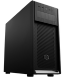 COOLER MASTER MASTERBOX E500 + ELITE 500W 230V PSU, ATX, LARGE FILTERED INTAKES, SUPPORT O