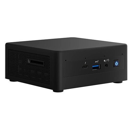 INTEL MINI NUC PC, i7-1165G7, 8GB(1/2), 500GB M.2 SSD, 2.5"(0/1), WL-AX, W11P , 3YR NBD