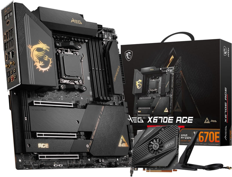 MSI MEG X670E ACE motherboard AMD X670 Socket AM5 Extended ATX