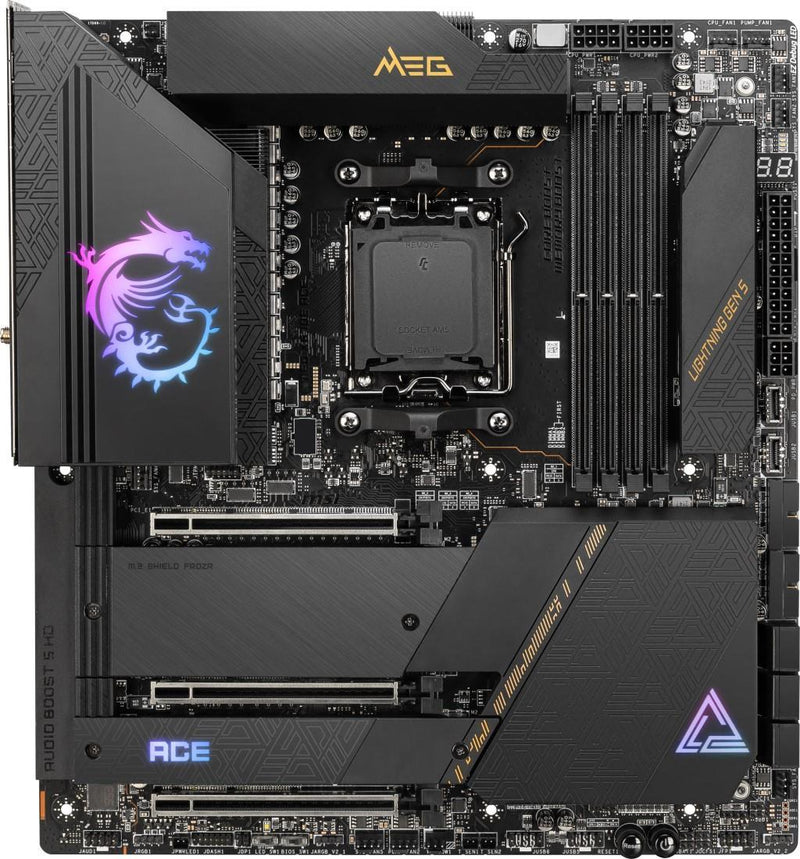 MSI MEG X670E ACE motherboard AMD X670 Socket AM5 Extended ATX