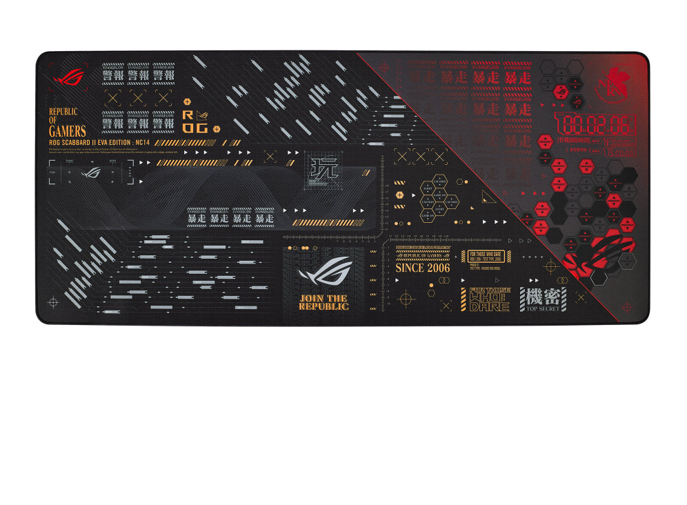 ASUS ROG Scabbard II EVA Edition Gaming mouse pad Multicolour