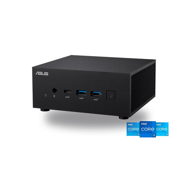 ASUS PN64 MINI PC, I7-12700H , 16GB(1/2) DDR5, 500GB SSD 2 .5"(0/1), WL-AX, W11P  3YR NBD