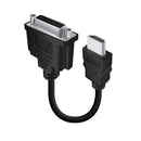 (HDMI-DVI-15MF) ALOGIC 15cm HDMI (M) to DVI-D (F) Adapter Cable - Male to Female