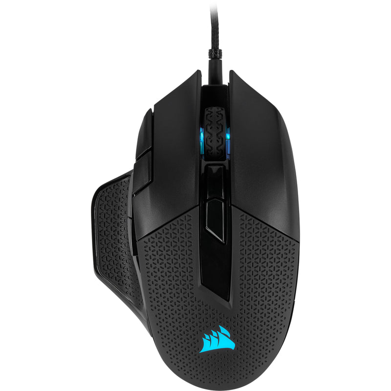 Corsair NIGHTSWORD RGB mouse Right-hand USB Type-A Optical 18000 DPI