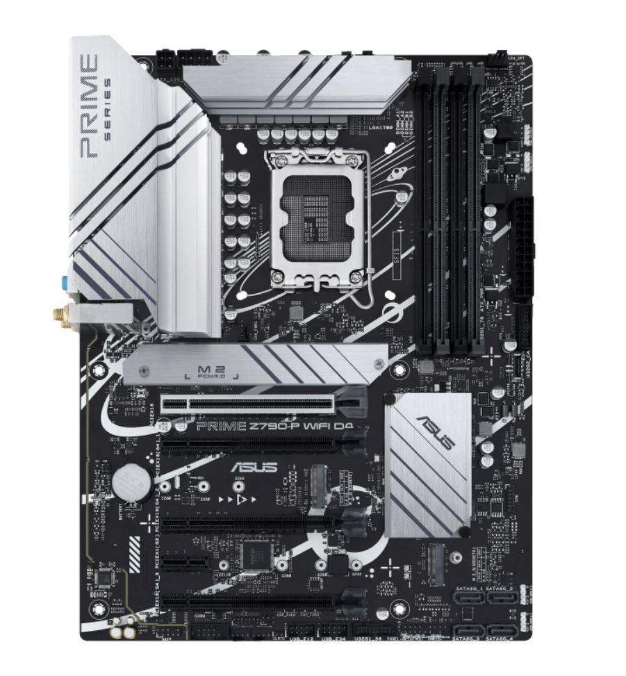 ASUS PRIME Z790-P WIFI D4-CSM Intel LGA1700 ATM Motherboard 128GB,4xDDR4 1xPCIe 5.0 x16, 3xM.2,4 x SATA,HDMI, DP.2.5Gb Ethernet