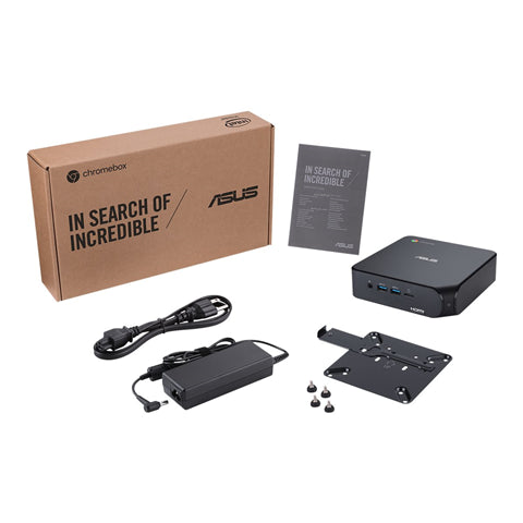 ASUS CHROMEBOX4, i7-10510U, 8GB, 128GB SSD, CHROME OS 3YR OSS WTY