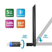 Simplecom NW632 AC1200 WiFi Dual Band USB3.0 Adapter with Bluetooth 5.0 (driver requried)