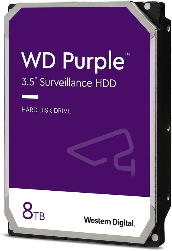 WESTERN DIGITAL Western Digital WD Purple 8TB 3.5' Surveillance HDD 128MB Cache SATA3 WD84PURZ