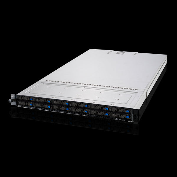 ASUS 2U RS700A Rackmount Server, 1RU, Dual Socket AMD EPYC, 12 x 2.5' HS Bays, 4 x 1GB LAN, 1600w RPSU, 3 Year Warranty