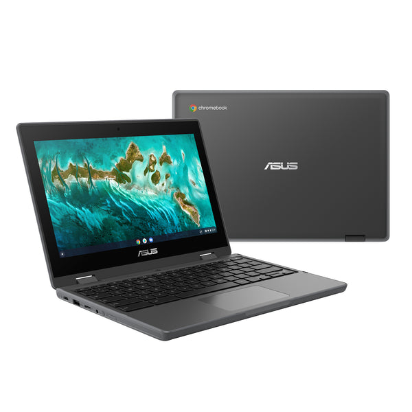 ASUS Chromebook Flip CR1 CR1100FKA N4500 29.5 cm (11.6") Touchscreen HD Intel® Celeron® N 4 GB LPDDR4x-SDRAM 32 GB eMMC Wi-Fi 6 (802.11ax) ChromeOS Grey