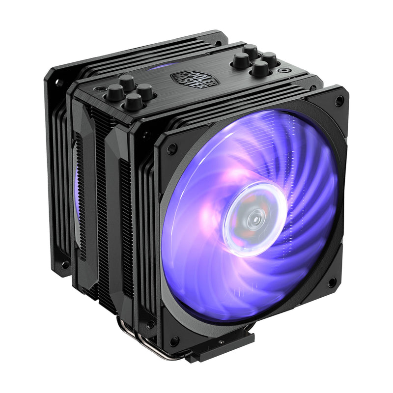 Cooler Master Hyper 212 RGB Black Edition w/LGA1700 Computer case, Processor 12 cm