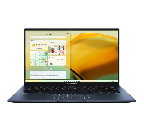 ASUS Asus ZenBook 14 UM425 14' FHD AMD Ryzen 7 5800H 16GB 512GB SSD Windows 11 Pro AMD Radeon Vega 7 Graphics Fingerprint Numberpad 1.3kg 15hr 1yr wty