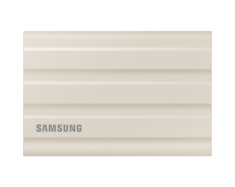 Samsung PORTABLE SSD T7 SHIELD BEIGE 2TB USB 3.2