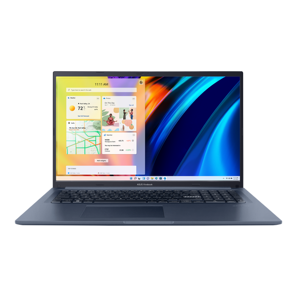 ASUS BUNDLE ASUS VIVOBOOK i7-1255U, 17" HD, 512GB SSD, 8GB WITH TPLINK 4PORT HUB