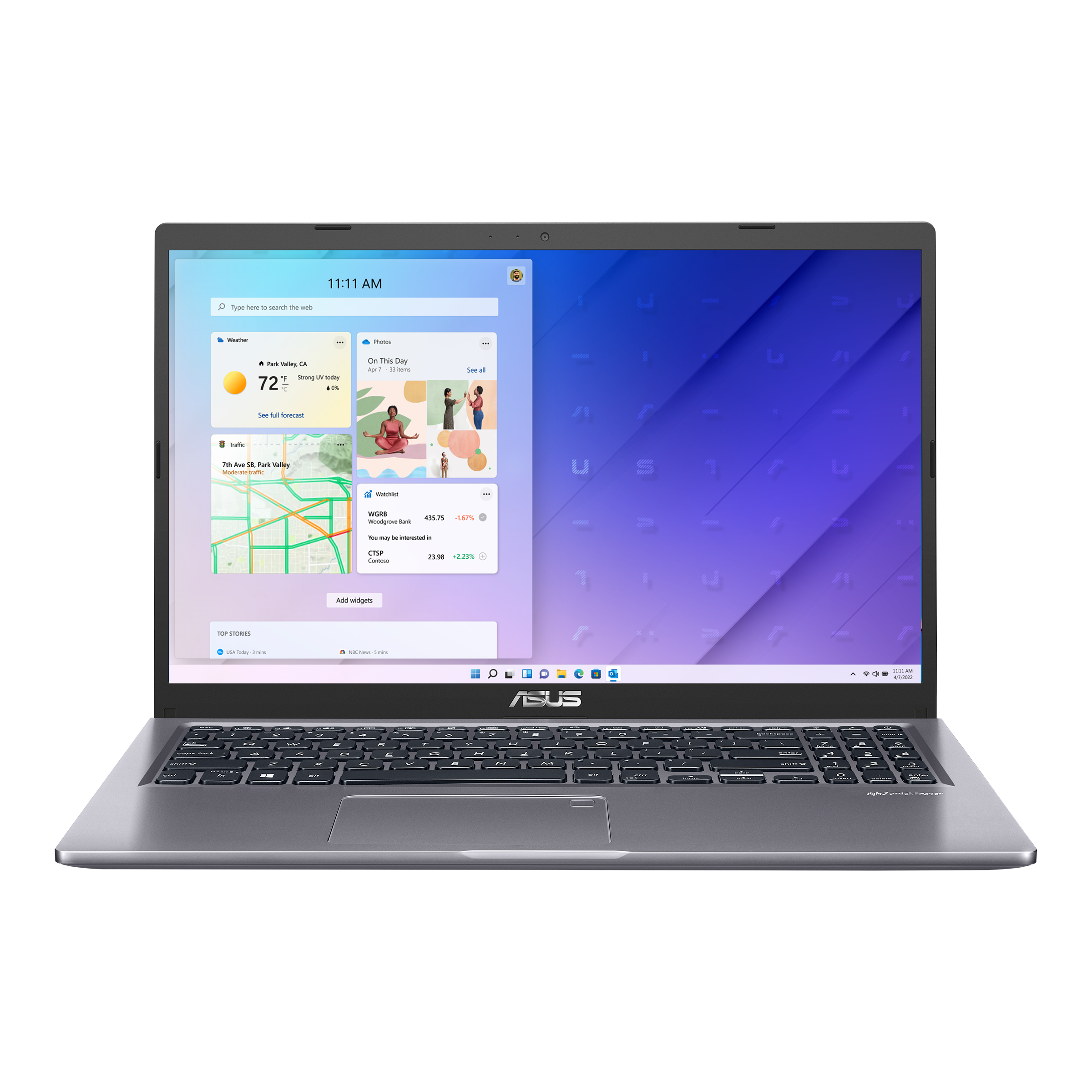 ASUS DEMO ASUS D515 R5 5500U, 15.6"FHD, 512GB, 8GB, AMD RADEON, W11H, 1YR
