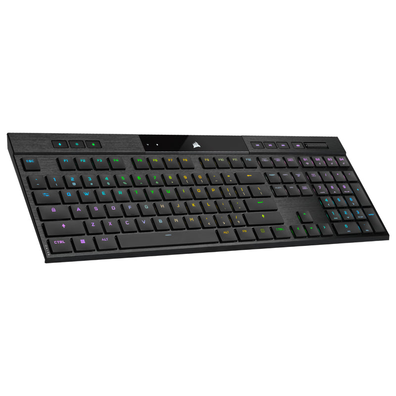 Corsair K100 AIR keyboard USB + RF Wireless + Bluetooth QWERTY English Black