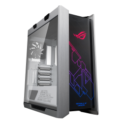 ASUS ROG STRIX HELIOS RGB WHITE ATX/EATX MID-TOWER GAMING CASE WITH TEMPERED GLASS ALUMINUM FRAME GPU BRACES 420MM RADIATOR SUPPORT AND AURA SYNC