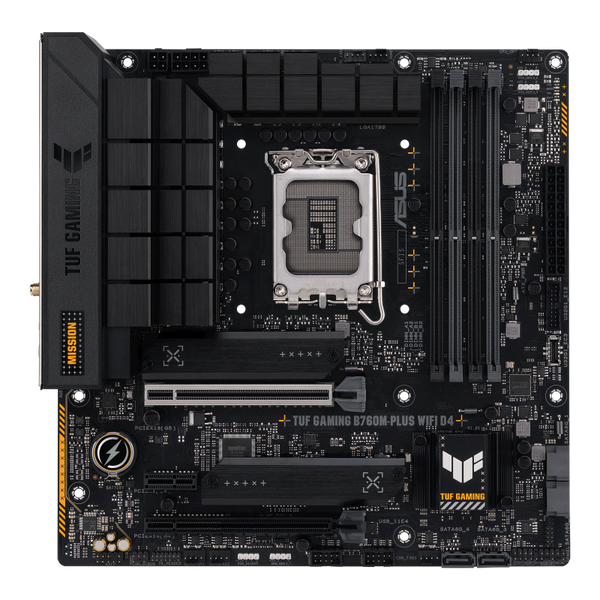 Asus TUF GAMING B760M-PLUS WIFI D4 LGA1700 m-ATX Motherboard