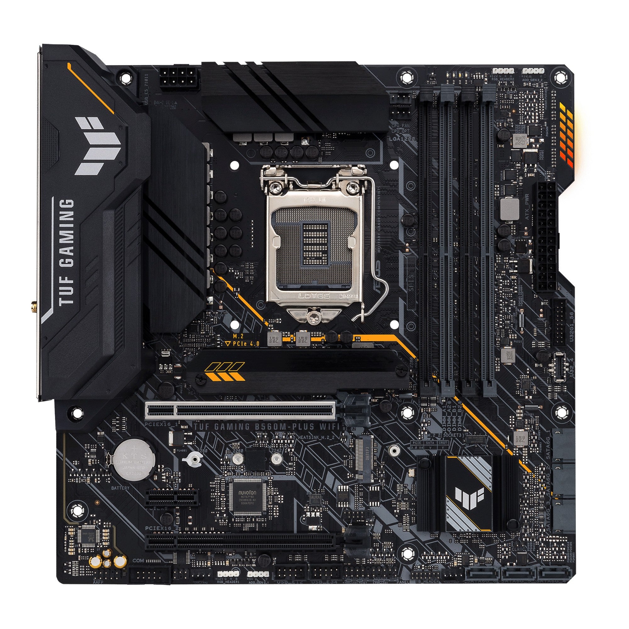 ASUS TUF GAMING B560M-PLUS WIFI Intel B560 LGA 1200 micro ATX