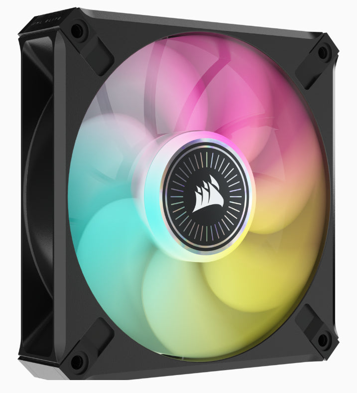 Corsair CO-9050112-WW computer cooling system Computer case Fan 12 cm Black 1 pc(s)