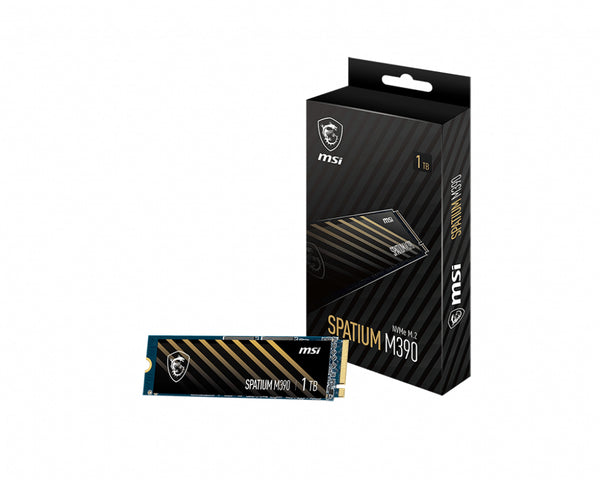 MSI M390 M.2 1000 GB PCI Express 3D NAND NVMe