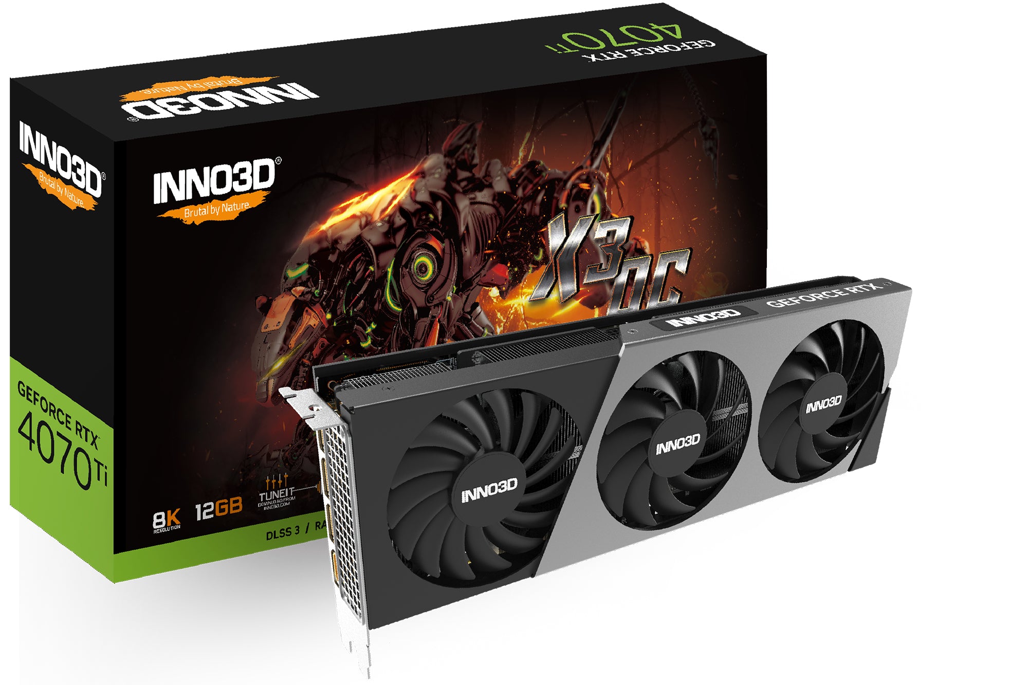 Inno3D Geforce RTX 4070 ti x3 oc NVIDIA 12 GB GDDR6X