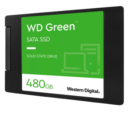 Western Digital Green WDS480G3G0A internal solid state drive 2.5" 480 GB Serial ATA III